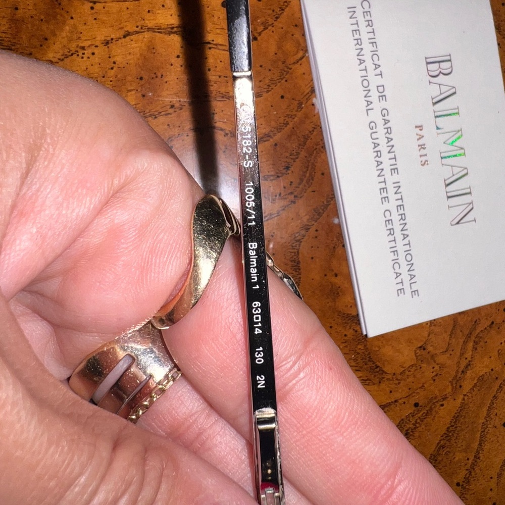 Rare Vintage Limited Edition Oliver Peoples for Balmain sunglasses from 2010! - Picture 3 of 6